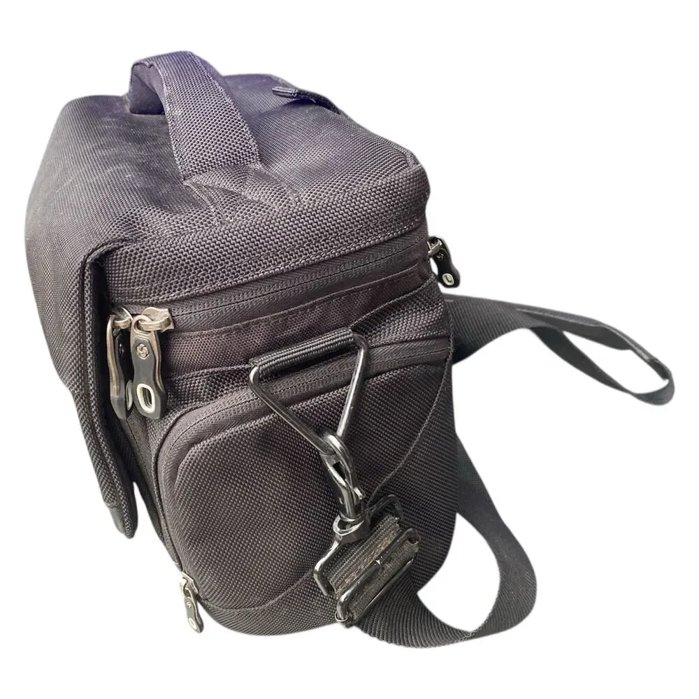 Samsonite Camera Bag Shoulder Crossbody Black Cargo Utility Travel Pack